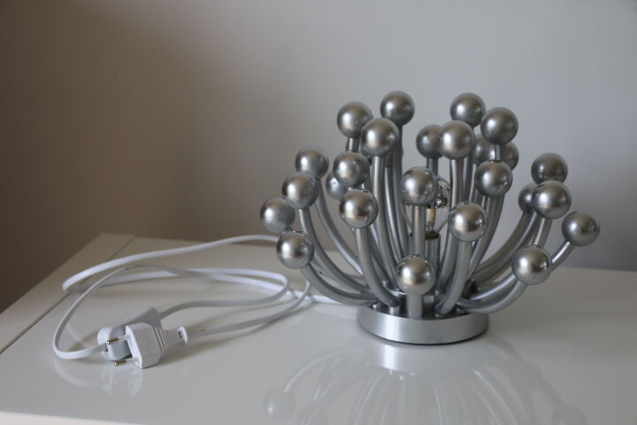 Applique/lampe Pistillino Valenti argentée