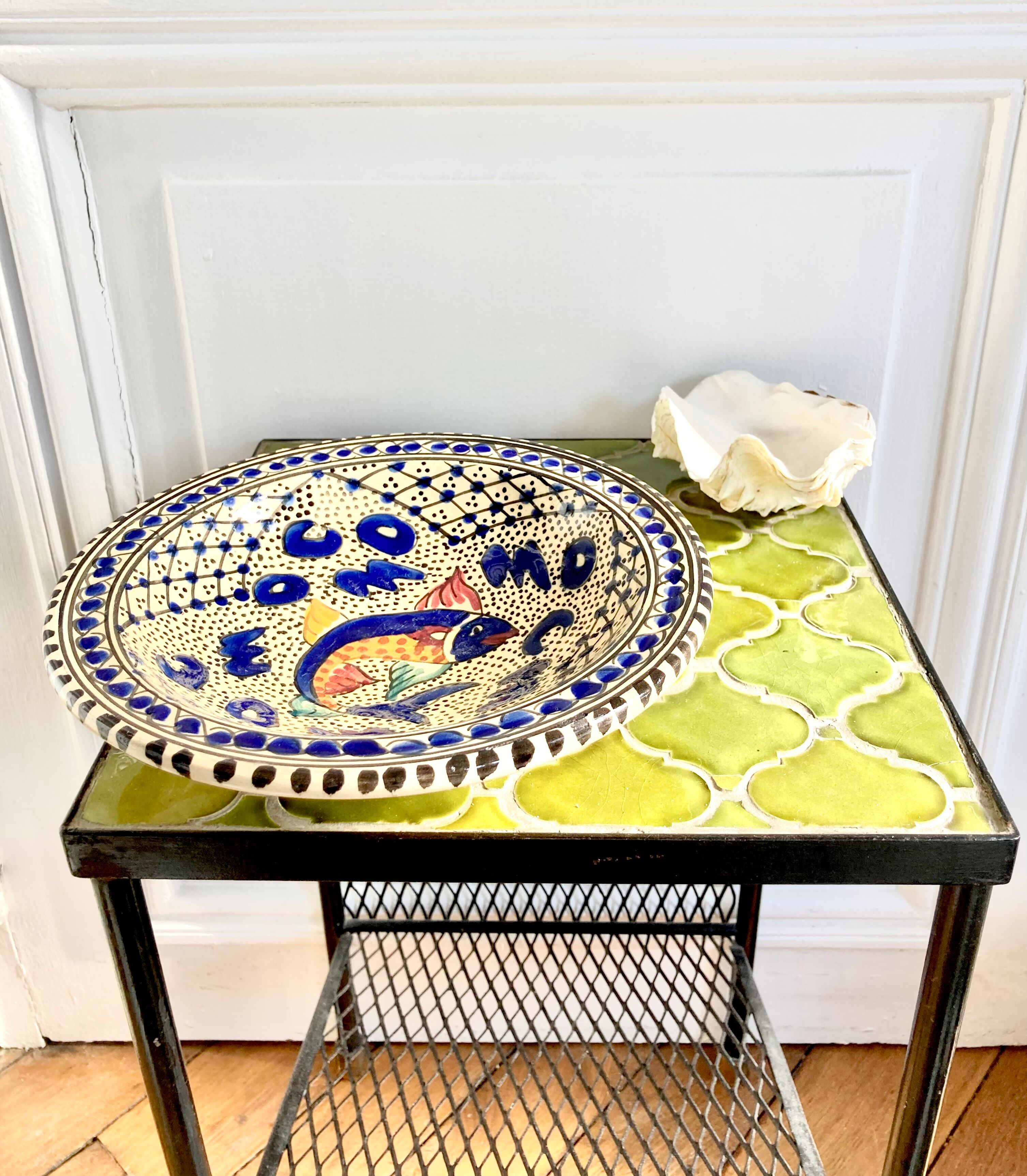 Empty pocket ceramic cut decoration fish