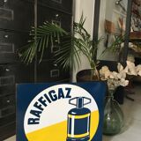 Raffigaz enameled plate