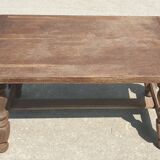 Table basse en bois style vintage
