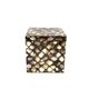 Mid-century mother-of-pearl flakes ice bucket, Italy 1950s