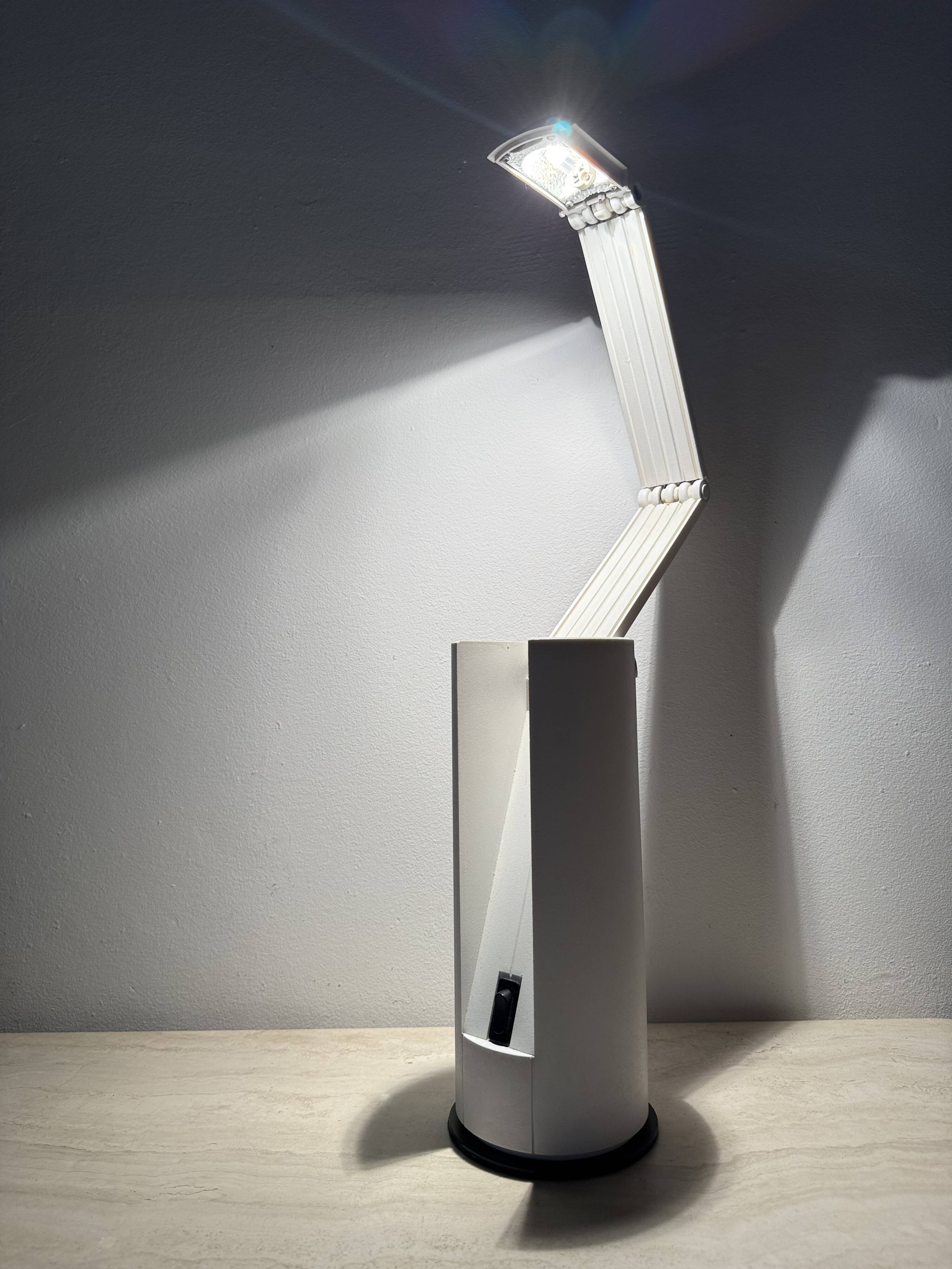Post modern desk lamp by Hans von Klier for Bilumen, Italy 1980’s
