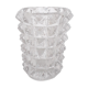 Vintage vase - Diamond tip glass - 1960