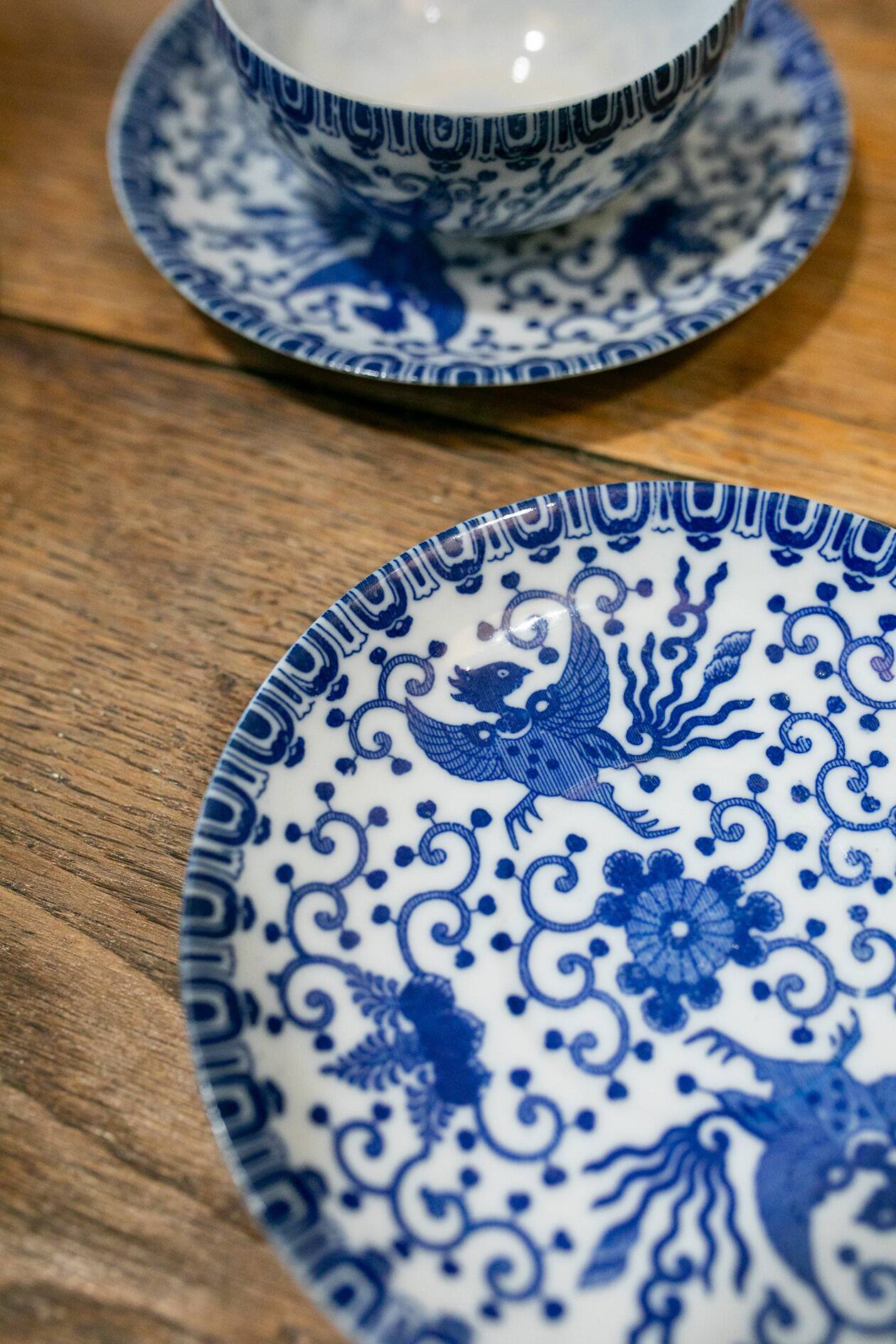 Le lot de 6 tasses japonaises