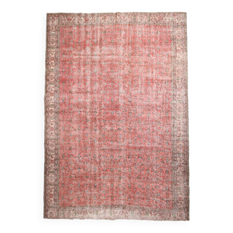 Grand tapis rouge persan, 267x385cm