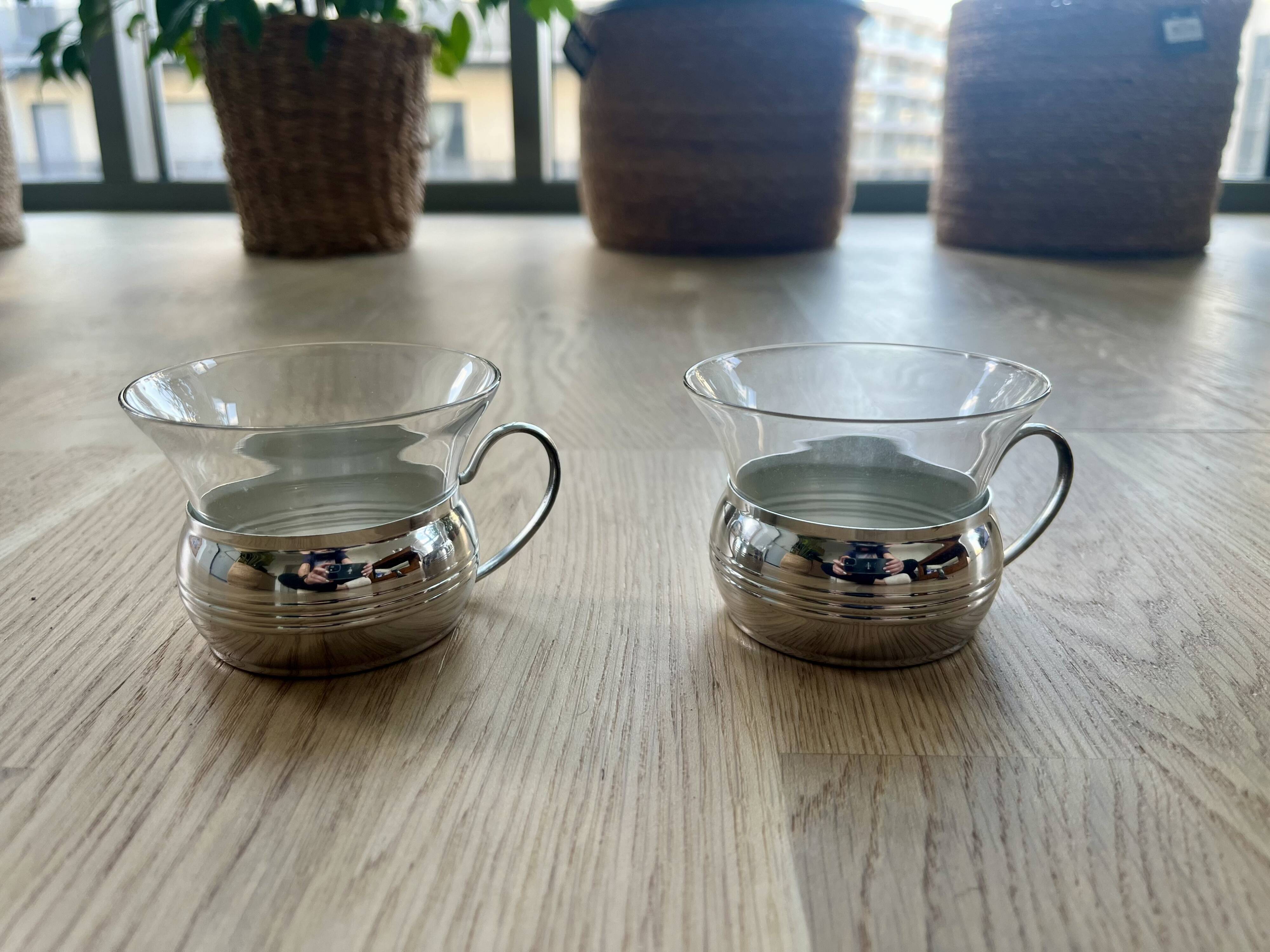 Service à café/thé en argent d’Italie