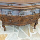 Vintage Louis XV style tomb chest of drawers