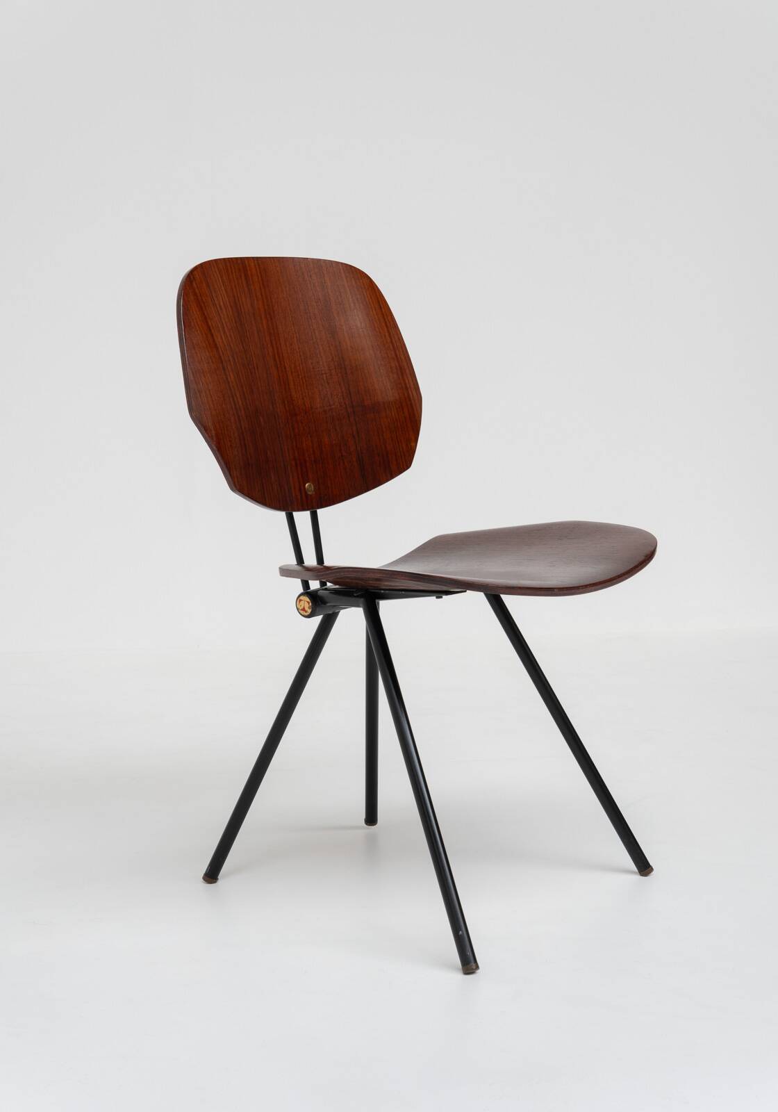 Ensemble de 6 chaises S88 par Osvaldo Borsani pour Tecno, 1956, Italie