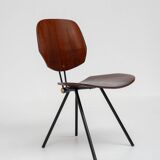 Ensemble de 6 chaises S88 par Osvaldo Borsani pour Tecno, 1956, Italie