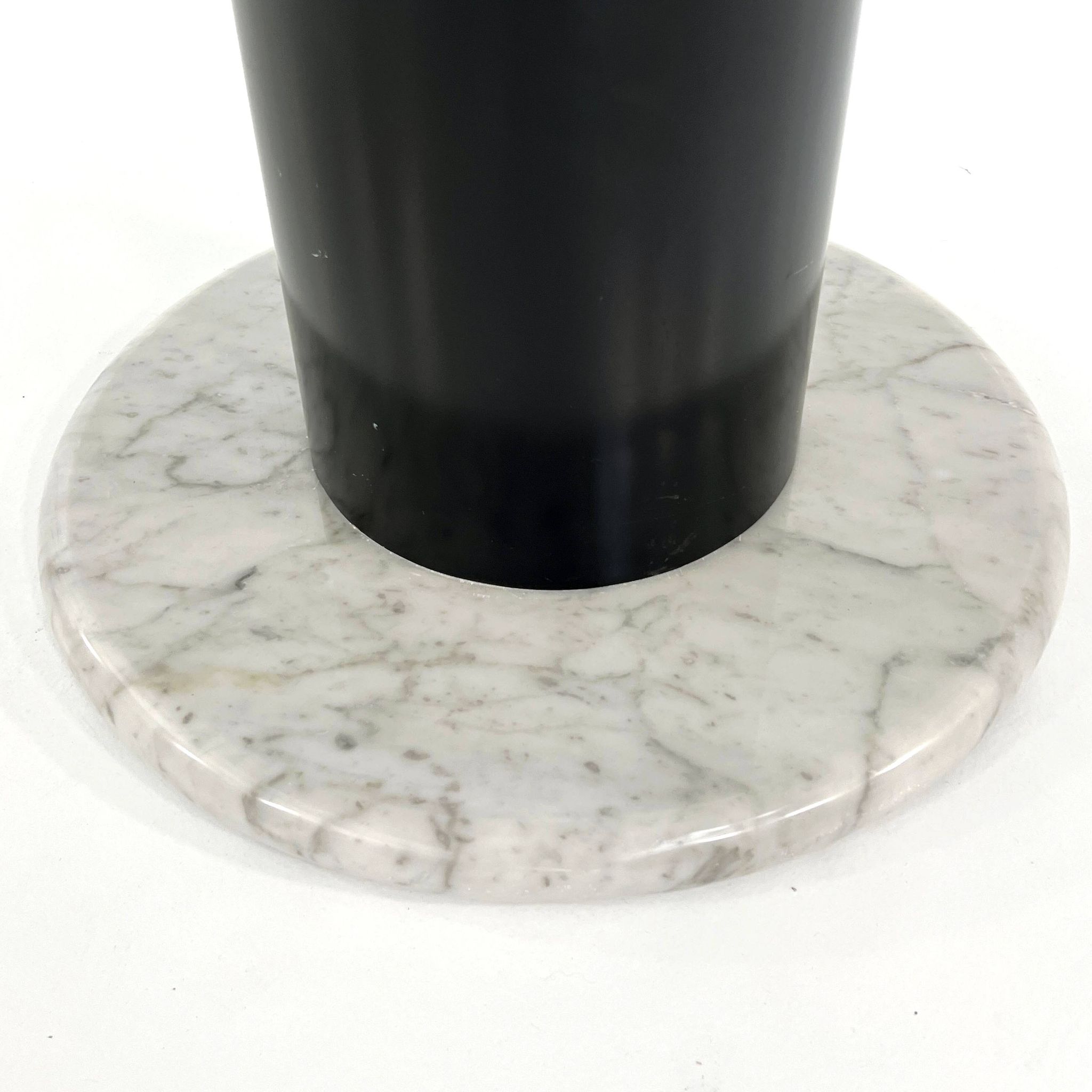 120cm Loto Rosso Marble Dining Table by Ettore Sottsass for Poltrono