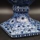 Antique 19th century Delft pair of hexagonal vases - Petrus Regout Maestricht