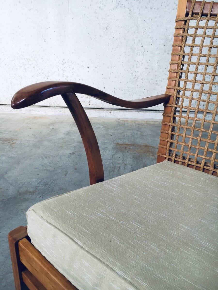 Modernist Easy Chair attributed to Bas van Pelt, Netherlands, 1930s