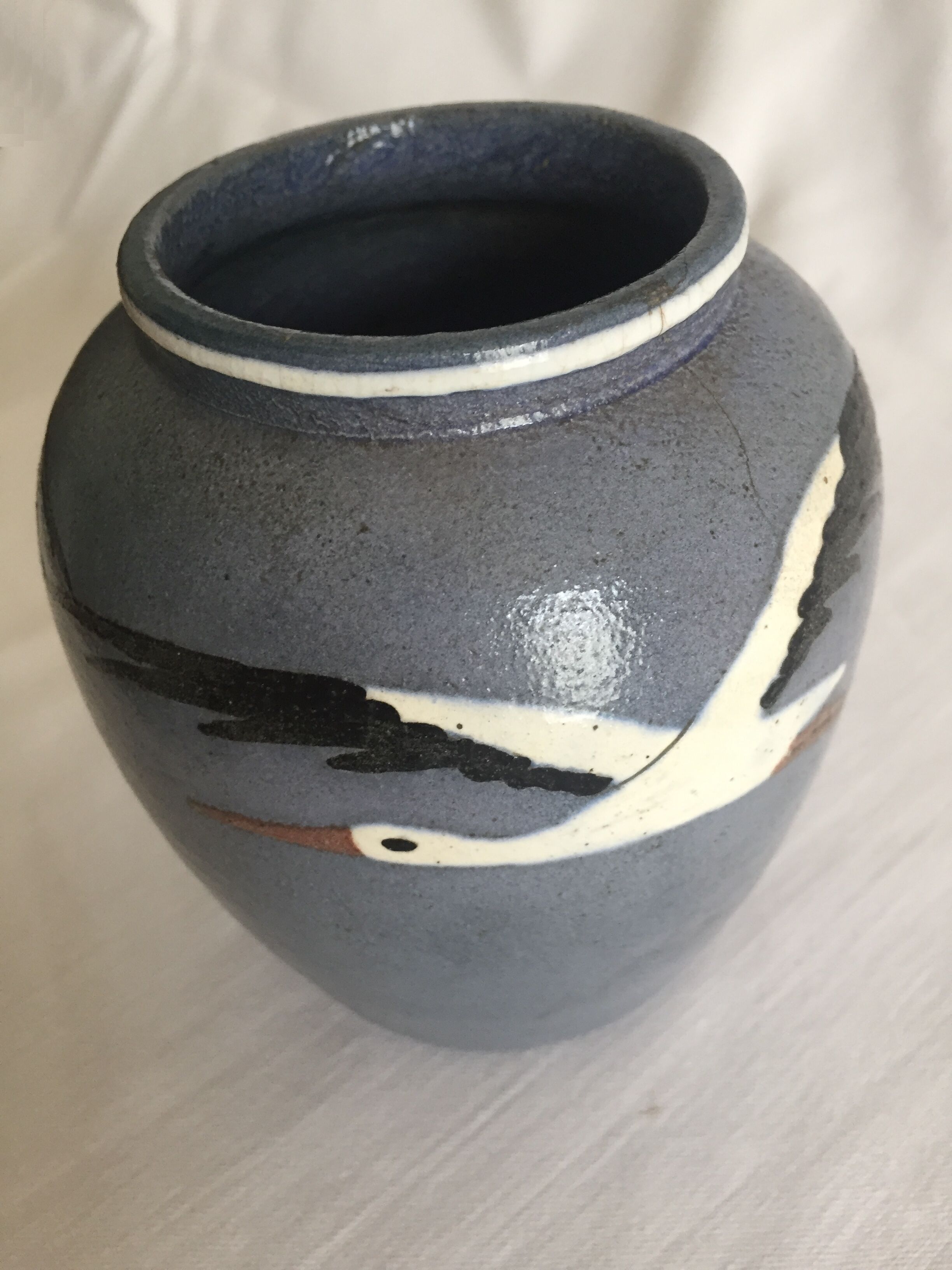 Art Deco vase Elchinger Jean Garillon