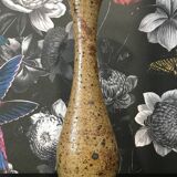 Soliflore vase in sandstone signed Baudat