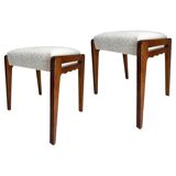 Mid-Century Stools attributed to Paolo Buffa, Italy, 1950s, Set of 2