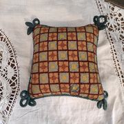 Coussin vintage français fait main
