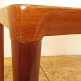 Longue table basse en teck