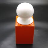 Spagnolo for Sicart 2 orange and white pots 1970s