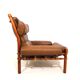 Arne Norell Inca chair with ottoman for Norell AB