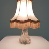 Vintage baccarat crystal lamp