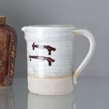 Poterie vintage carafe fait main