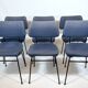 Lot de 6 chaises Delfino de Erberto Carboni pour Arflex, années 1950