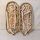 Vintage snowshoes Hiverna - Wood and rope