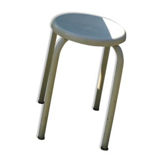 White factory stool