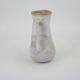 Signed white beige ceramic pitcher