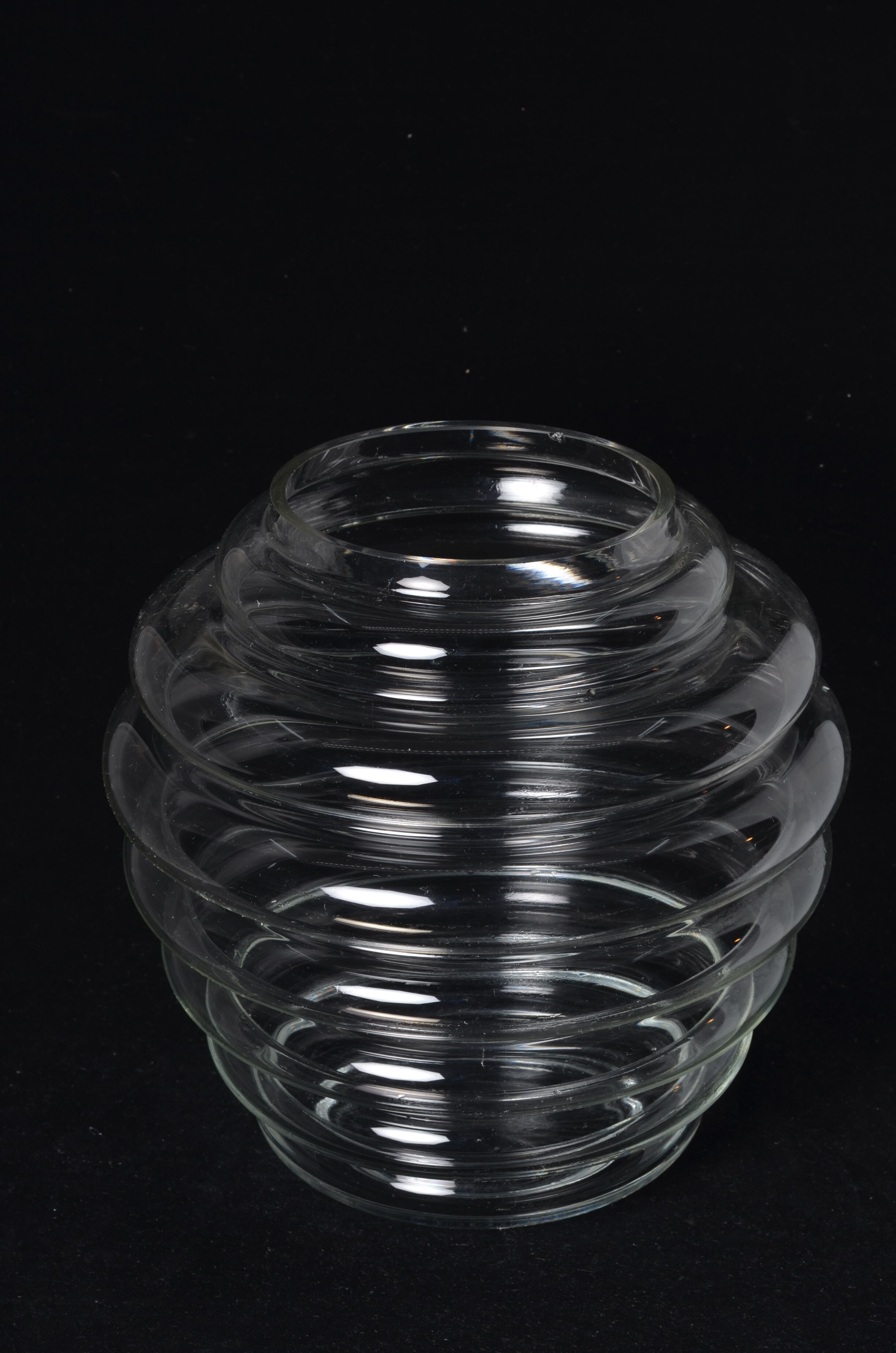 Bibendum glass vase