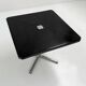 Black Plana folding table by Giancarlo Piretti for Anonima Caste