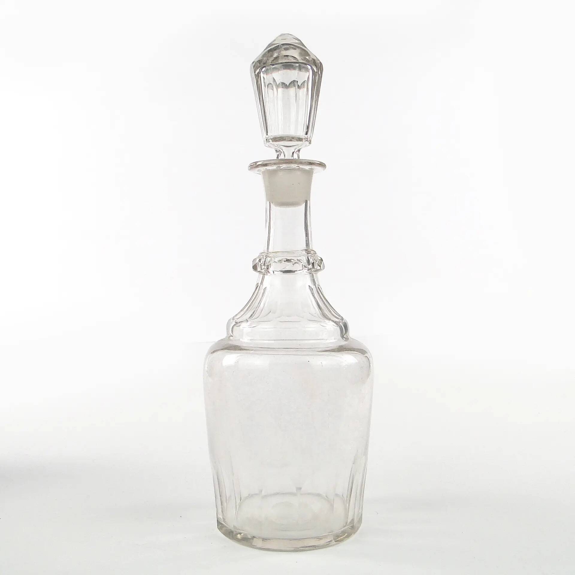 Art Deco carafe, crystal, Sweden, 1950s