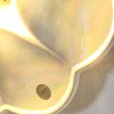 Mid-century iridescent porcelain wall lamp by Goebel for PAN Germany 1970s