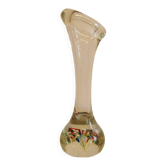 Vase en os rare de la verrerie danoise Holmegaard, probablement fabriqué par le designer en chef Per Lütken.
