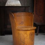 Trunk armchair Kubbstol Suede 1900