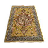 PERSIAN rugs, QOM, Iran - 80 cm x 130 cm, knotted hand, 1970