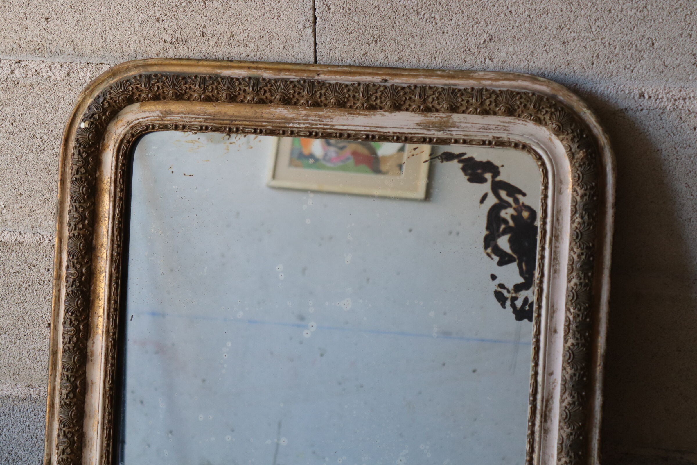 Old mirror Louis Philippe