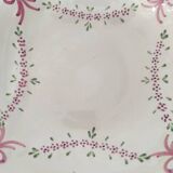 Vintage romantic hollow flat salad bowl