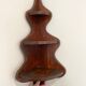 Wooden corner shelf