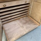 Oak plan cabinet / trade cabinet (renovated)