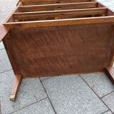 Old Louis XVI style chest of drawers in marquetry