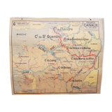 Former school map France Vidal Lablache