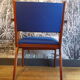 Scandinavian armchair wood and jersey