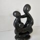Soapstone Sculpture - Family Parents/Children Modern Design