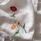 Old embroidered tablecloth