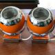 Paire de spots eye ball orange