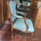 Restored Louis XV queen's armchair