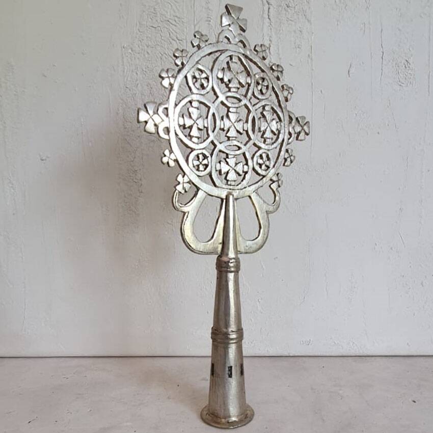 Ethiopian Coptic processional cross