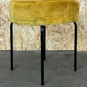 Tabouret ottoman tabouret espace âge milieu siècle design 60s années 70s