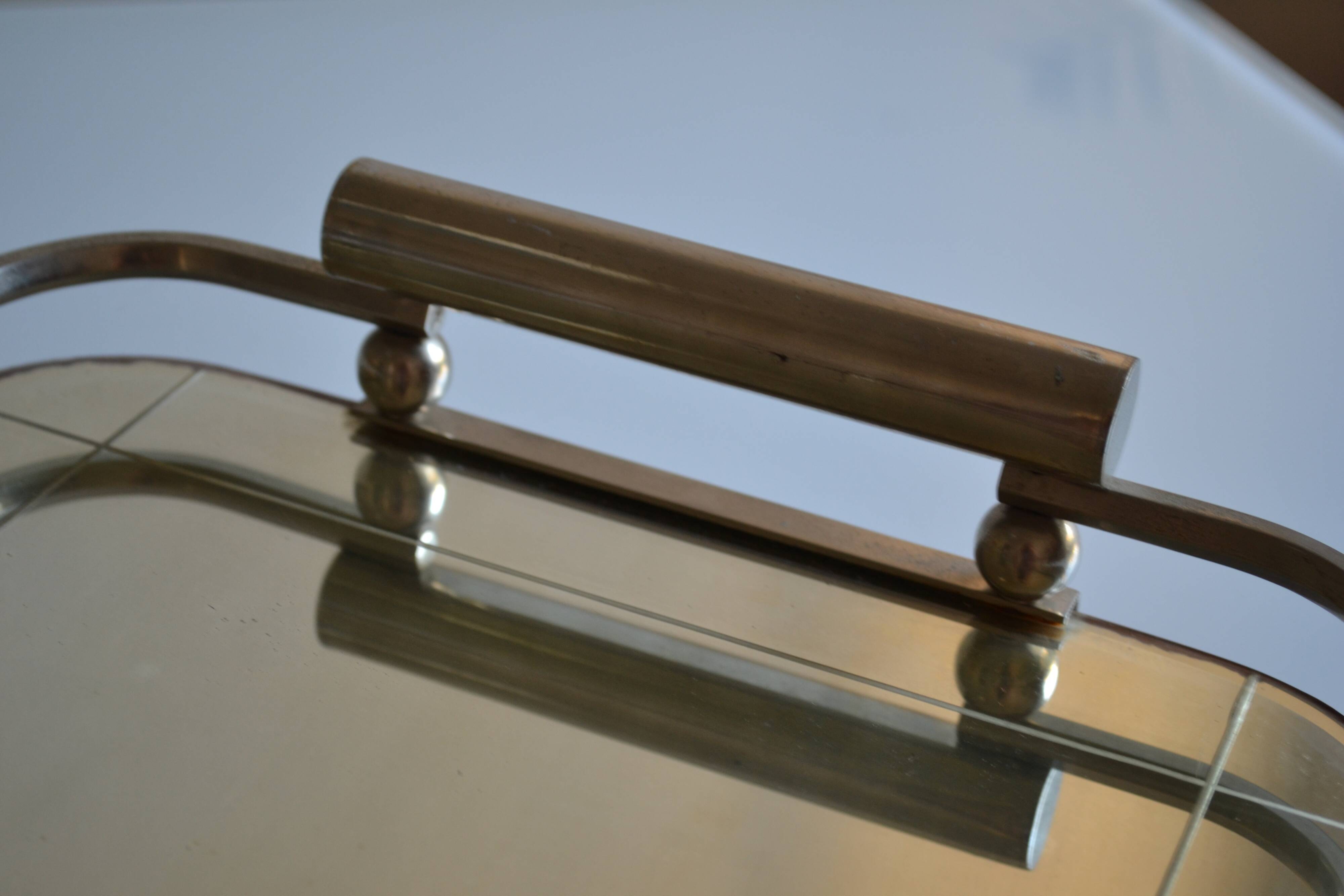 Modernist art deco tray